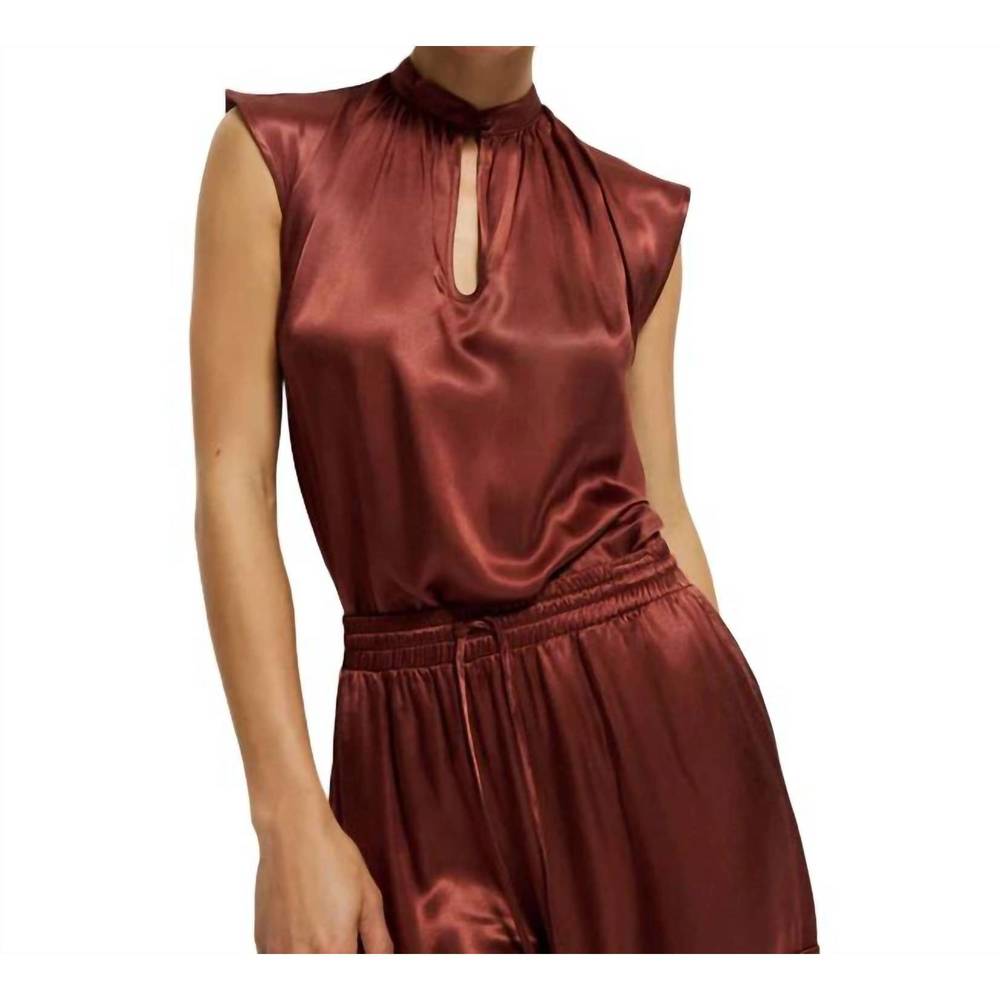 NATION LTD jeanne top in cinnamon - excellent condition - worn once